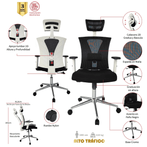 SILLA DE OFICINA PITALITO PRESIDENTE