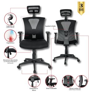 SILLA DE OFICINA JAMUNDI PRESIDENTE