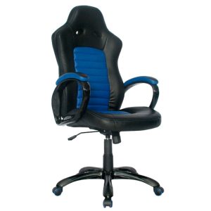 SILLA GAMER ERGONÓMICA AZUL