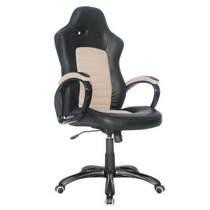SILLA GAMER ERGONÓMICA BEIGE