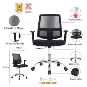 SILLA DE OFICINA GALAPA GERENTE