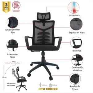 SILLA DE OFICINA OVEJAS PRESIDENTE