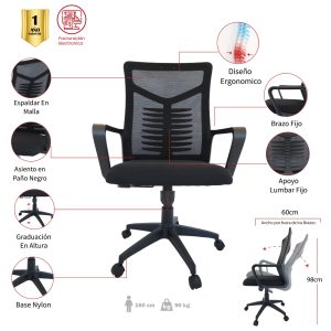 SILLA DE OFICINA PAIME GERENTE