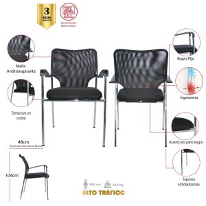 SILLA DE OFICINA GIGANTE INTERLOCUTORA