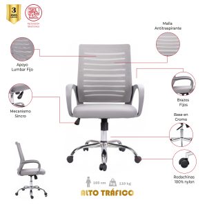 SILLA DE OFICINA JUNIN