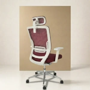 SILLA DE OFICINA MARAKARI PRESIDENTE PREMIUM ROJO