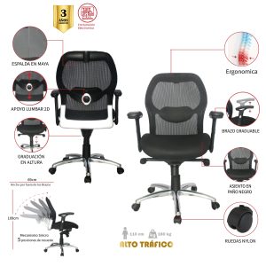 SILLA DE OFICINA PACORA GERENTE