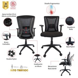 SILLA DE OFICINA LA MERCED GERENTE