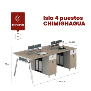 ISLA 4 PUESTOS CHIMICHAGUA