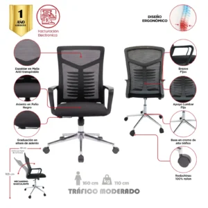 SILLA DE OFICINA VIANI GERENTE