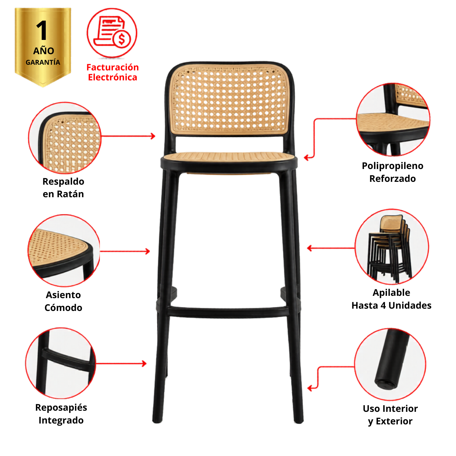 SILLA PARA BARRA NOBSA - Image 2