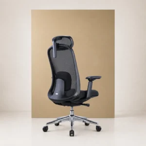 SILLA DE OFICINA CACERES PRESIDENTE PREMIUM | NEGRO