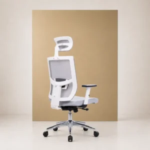 SILLA DE OFICINA PUERTO TRIUNFO PRESIDENTE PREMIUM | BLANCO