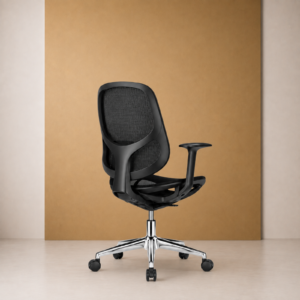 SILLA DE OFICINA YALI GERENTE PREMIUM NEGRO