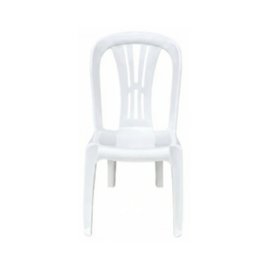 SILLA PLÁSTICA SANTIAGO BLANCA PERLA