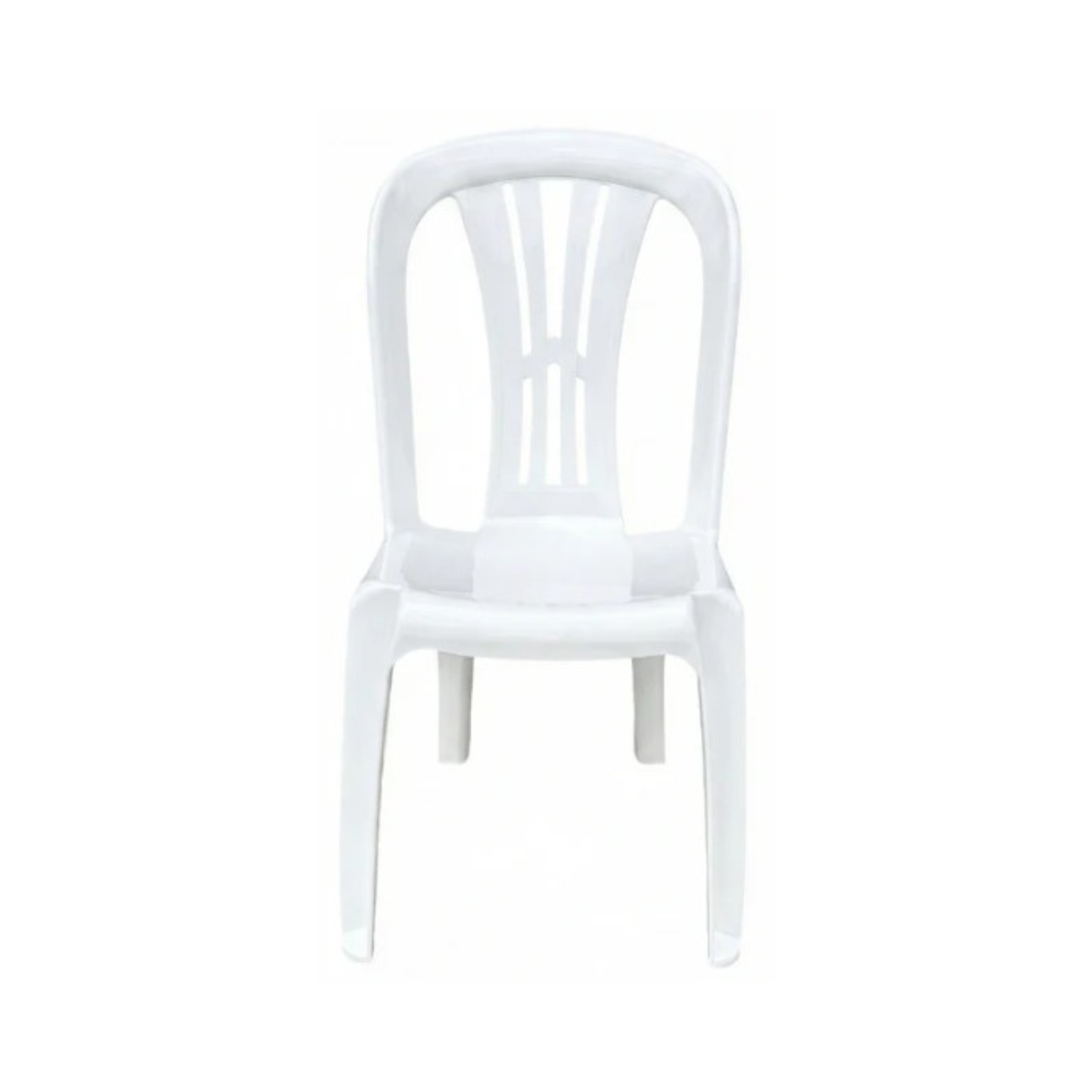 SILLA PLÁSTICA SANTIAGO BLANCA PERLA