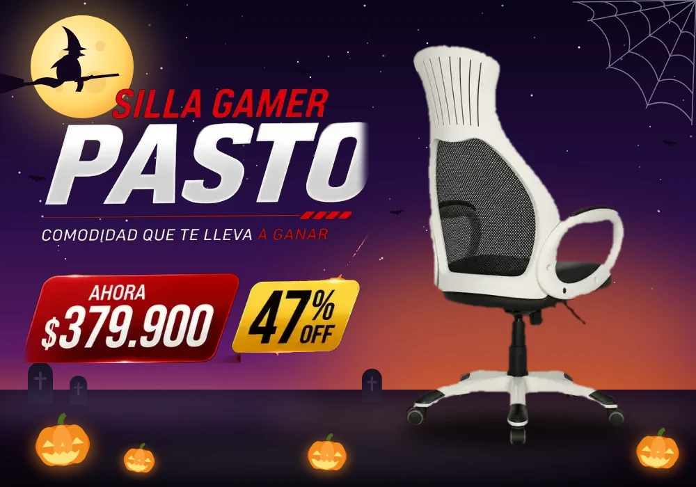 Silla Gamer Pasto en oferta en MueblesYa